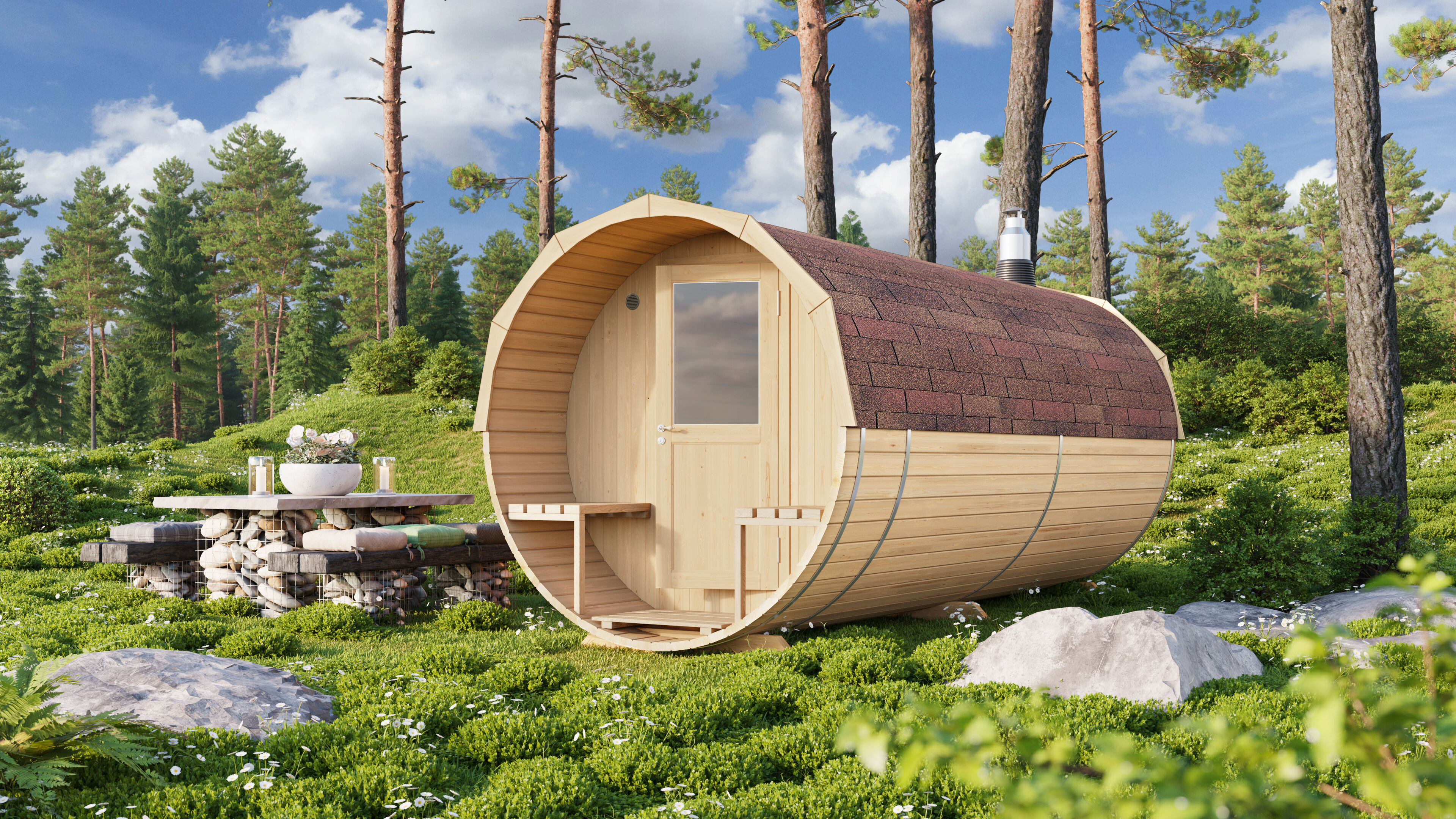 26% reduziert: Fjordholz Fass-Sauna Fite Unkategorisiert online kaufen 26% reduziert: Fjordholz Fass-Sauna Fite Unkategorisiert online kaufen
