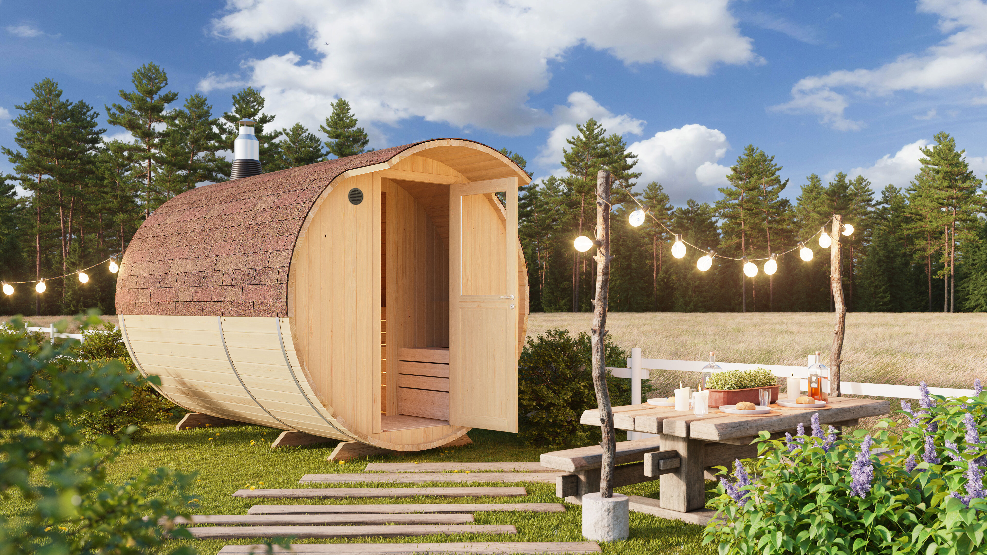 26% reduziert: Fjordholz Fass-Sauna Jonte Unkategorisiert online kaufen 26% reduziert: Fjordholz Fass-Sauna Jonte Unkategorisiert online kaufen