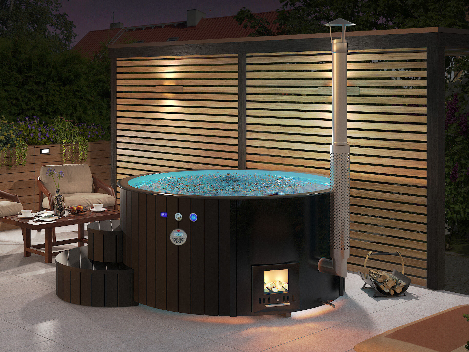 26% reduziert: Fjordholz Hot Tub DeLux 200 Black Series Unkategorisiert online kaufen