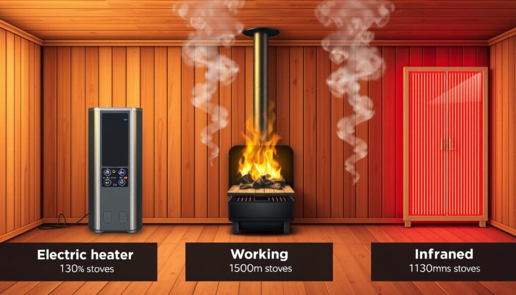 Saunaheizungssysteme Vergleich