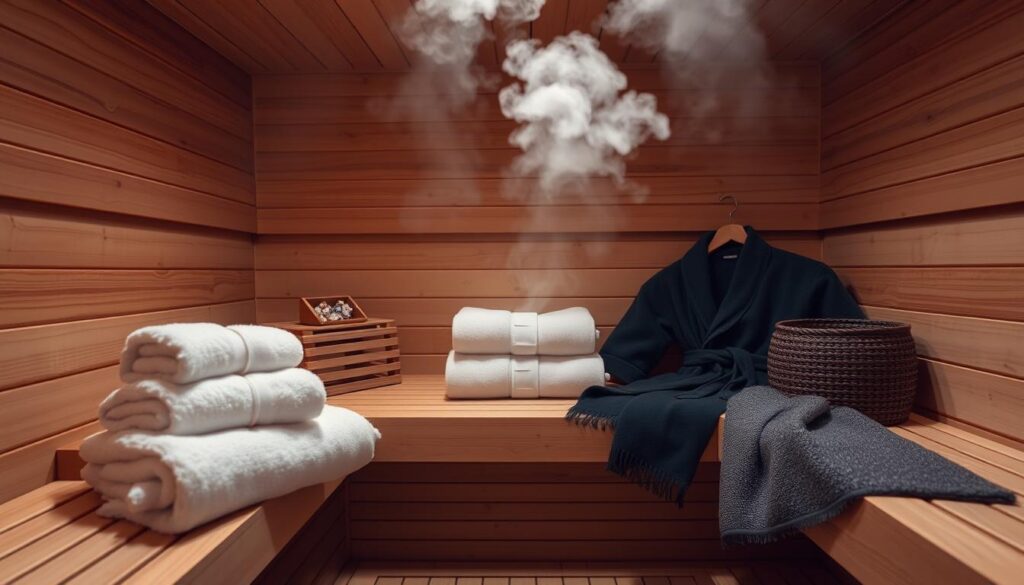 Saunakleidung und Saunaverhalten Saunakleidung und Saunaverhalten