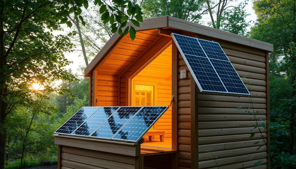 Umweltfreundliche Saunatechnik