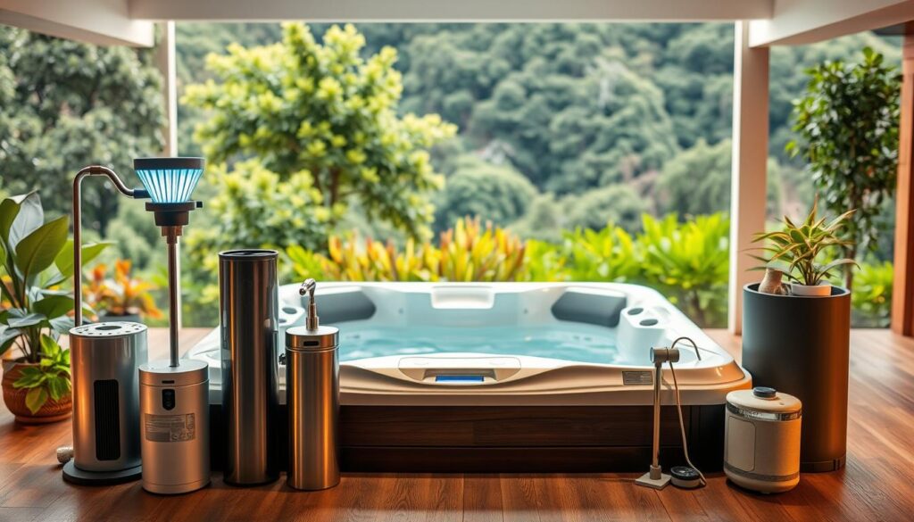Alternative Desinfektionssysteme für Hot Tubs