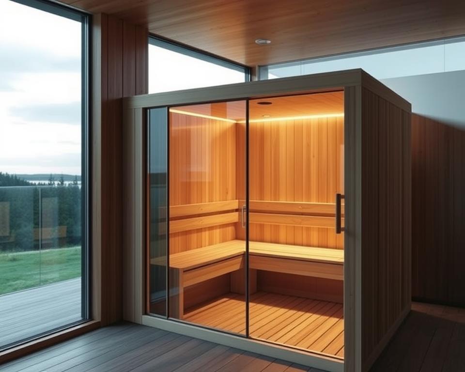 Finntherm Saunadesign moderne Sauna