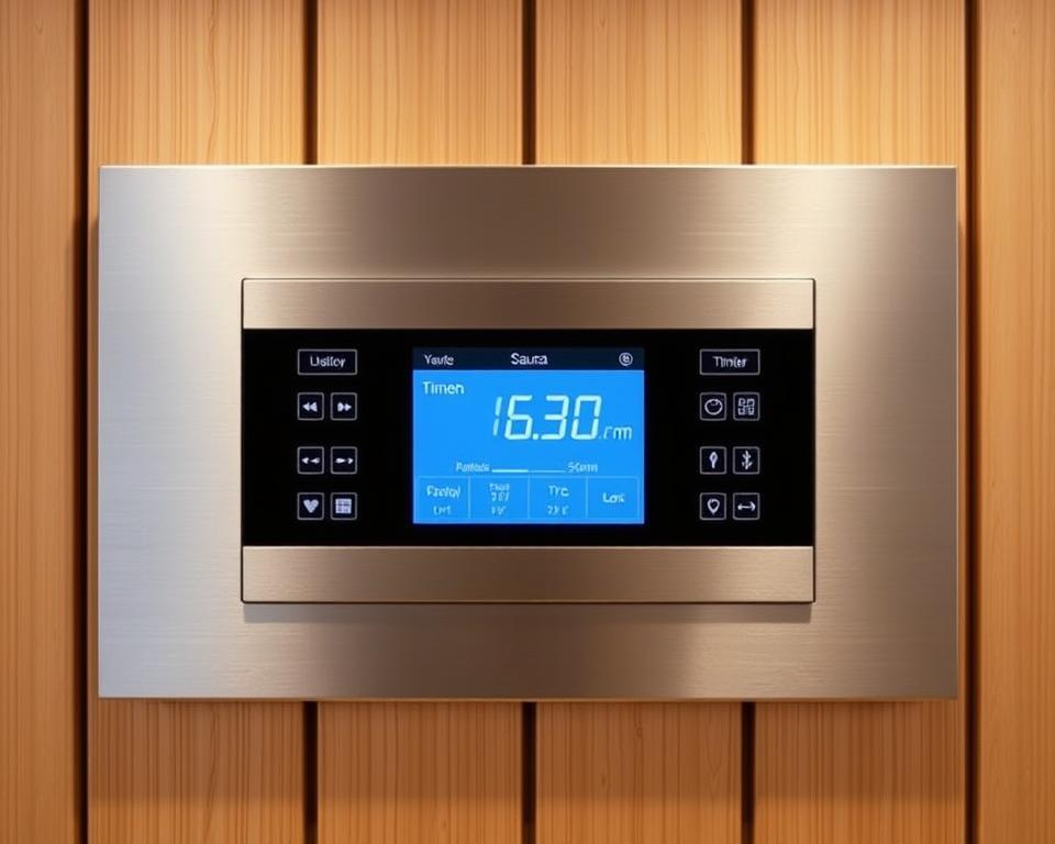 Finntherm Saunasteuerung Bedienpanel