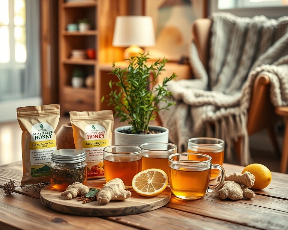 Natürliche Erkältungshilfen