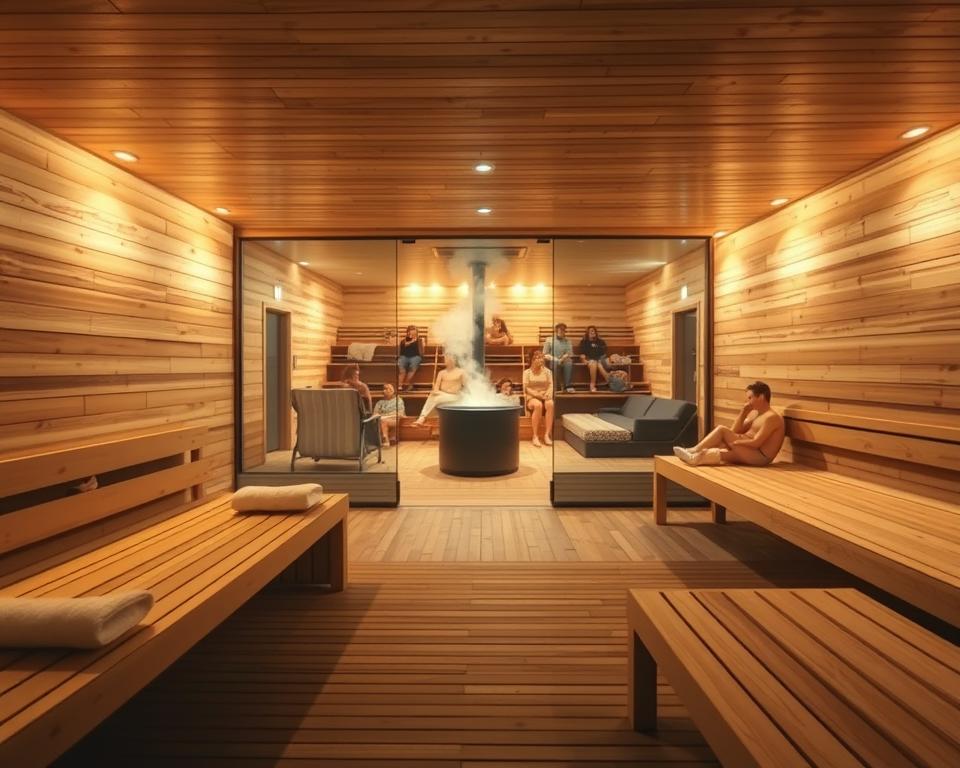 Öffentliche und private Sauna Unterschiede