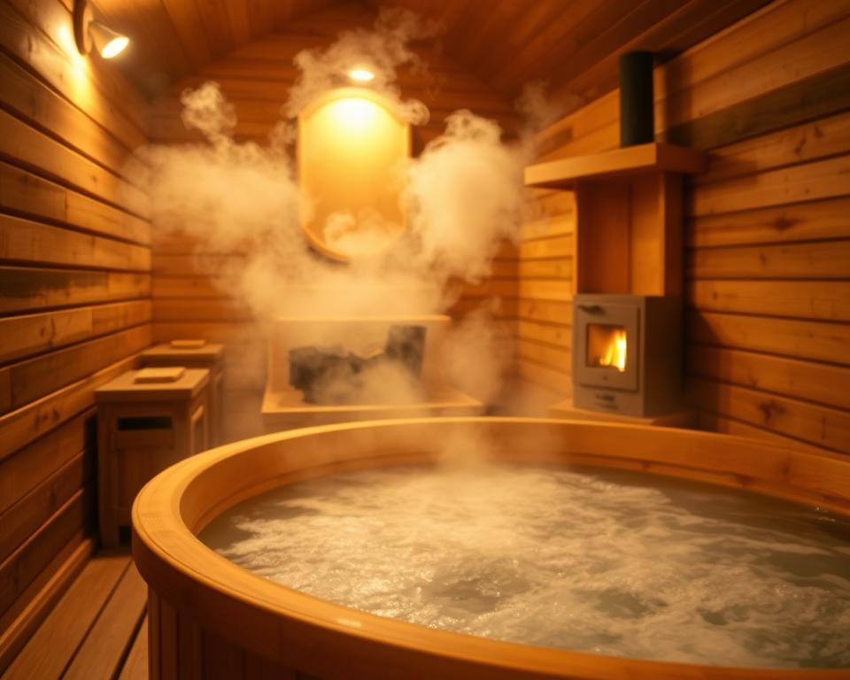 Sauna und Holzbadezuber Gesundheitsvorteile
