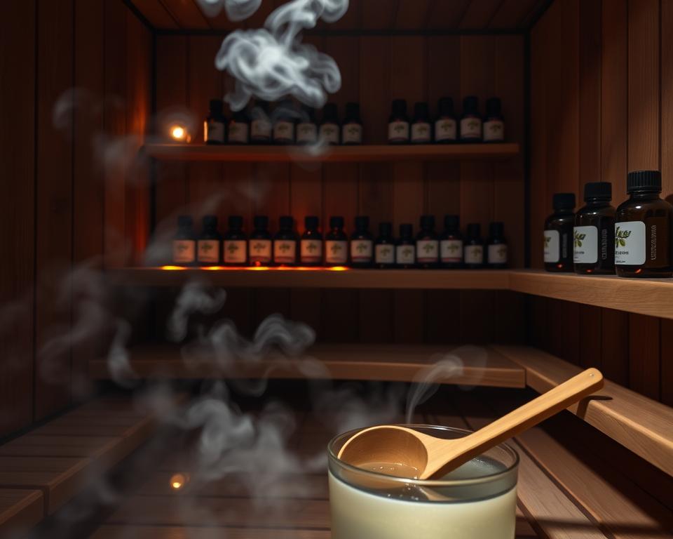 Ätherische Öle Sauna Aromatherapie