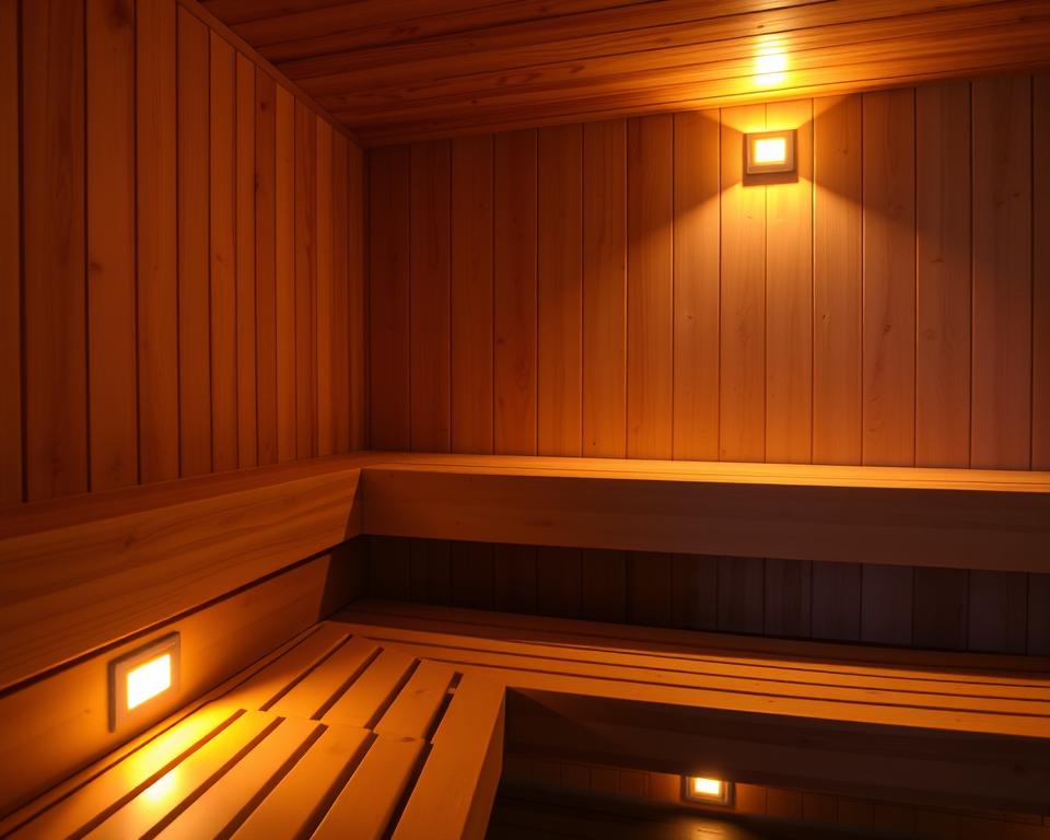 Akkubetriebene Saunaleuchten