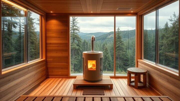 Bio-Saunaofen für maximales Wellness-Erlebnis