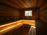 Sauna Beleuchtung ohne Strom