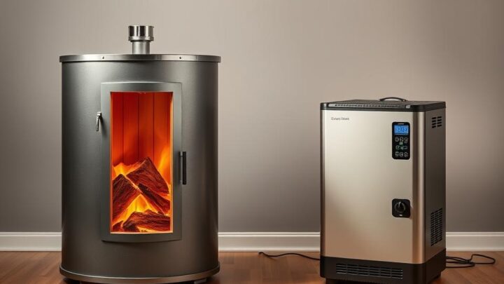 Sauna-Heizung – Holzofen oder Elektro? | Vergleich & Tipps