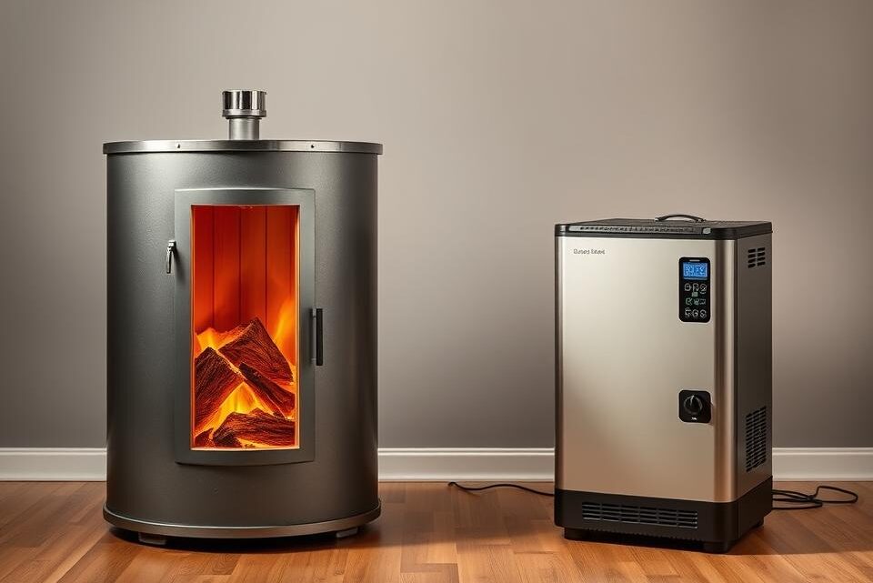 Sauna-Heizung – Holzofen oder Elektro? | Vergleich & Tipps