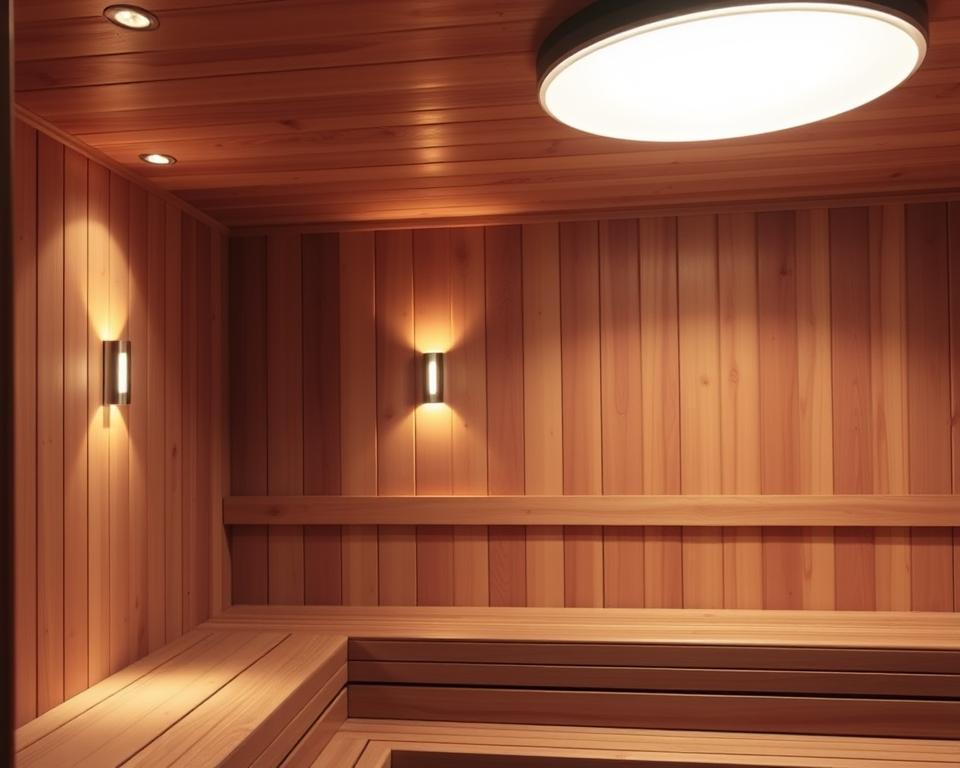 Saunabeleuchtungszonen Design