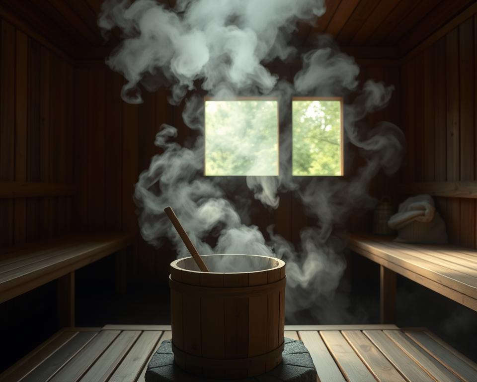 Wellness Sauna Entspannungsaufguss