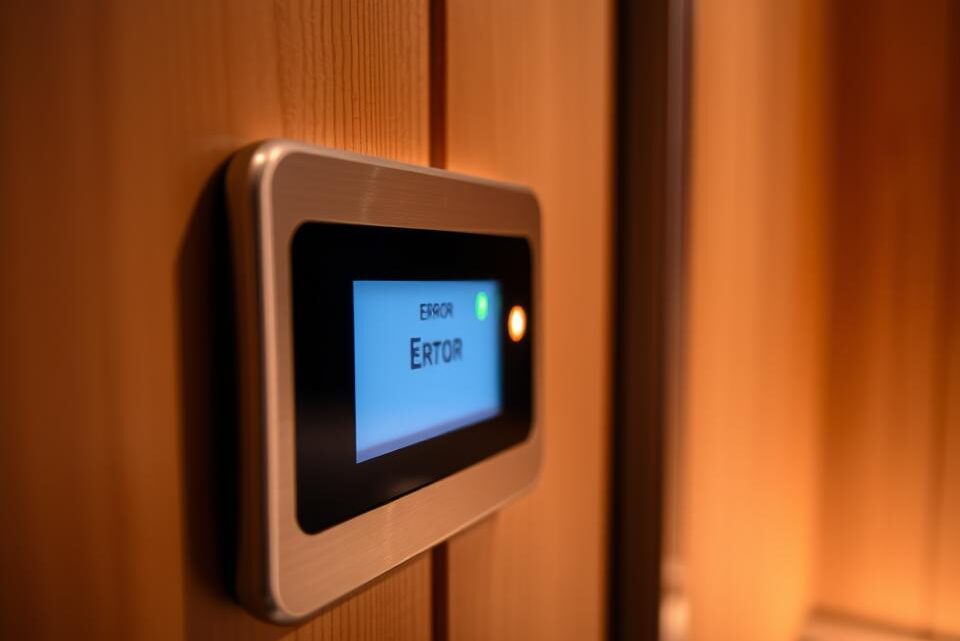 Saunasteuerung: Die häufigsten Probleme und wie du sie löst