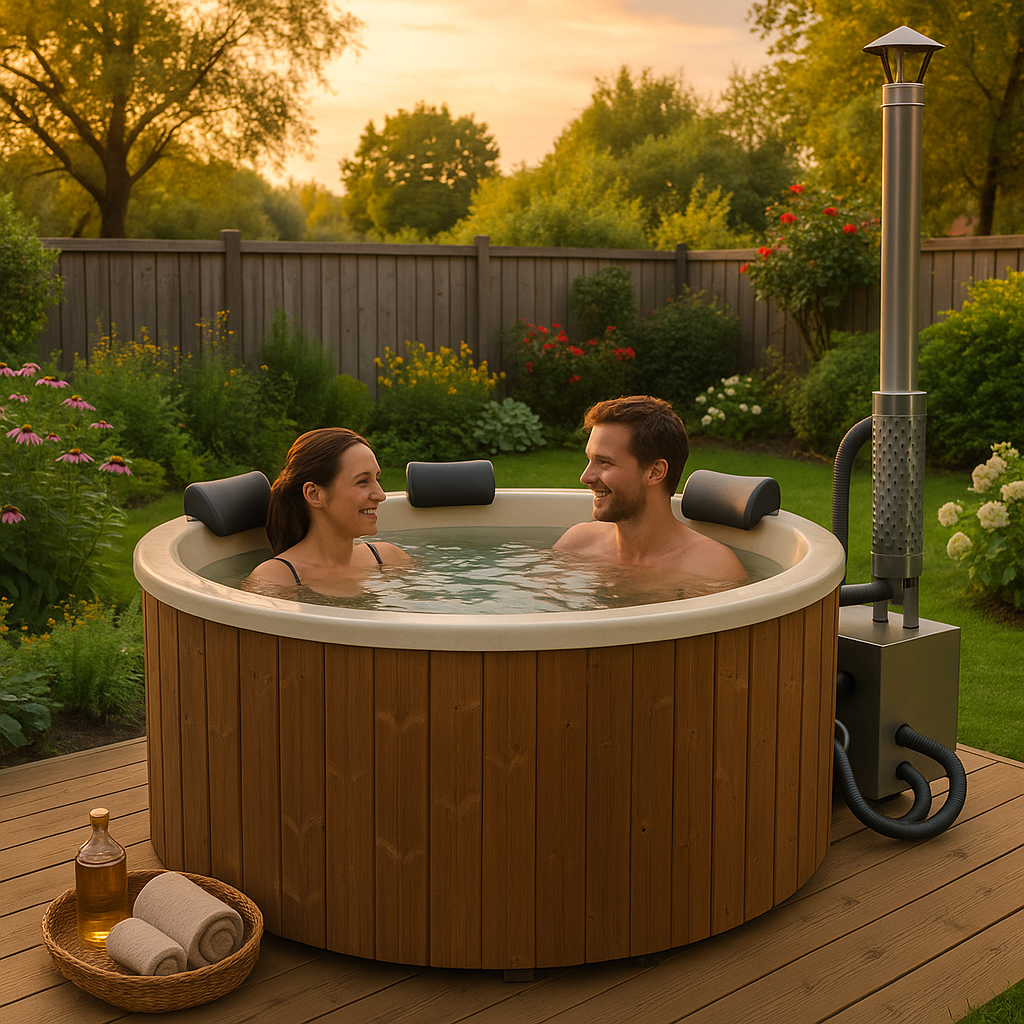 26% reduziert: Fjordholz Hot Tub Rund Linus