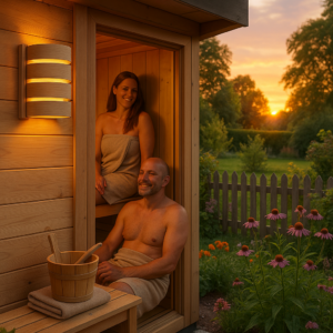 Fjordholz Sauna Lampenschirm Modell Valo