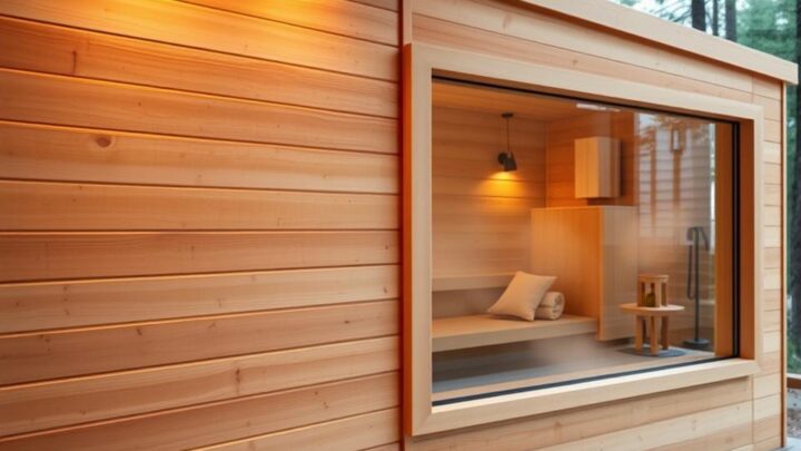 Sauna Bauen: welche Wandstärke sollte eine Sauna haben?