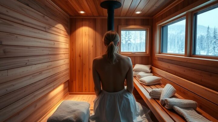 Wie gehe ich als Frau in die Sauna?