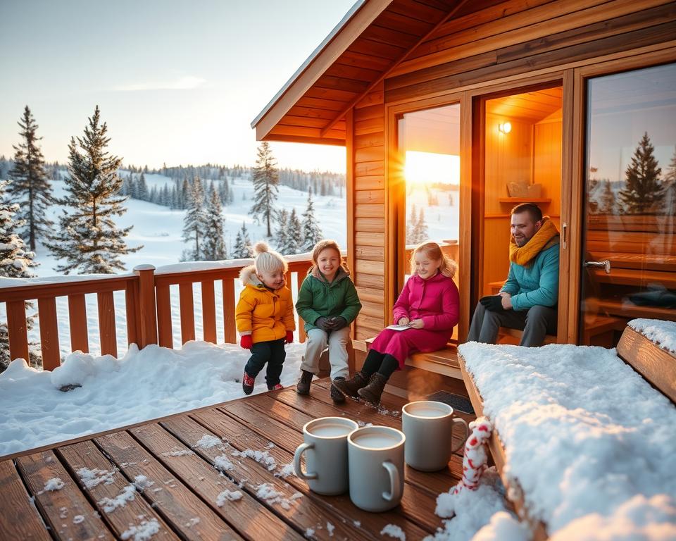 Familien Sauna Erlebnis