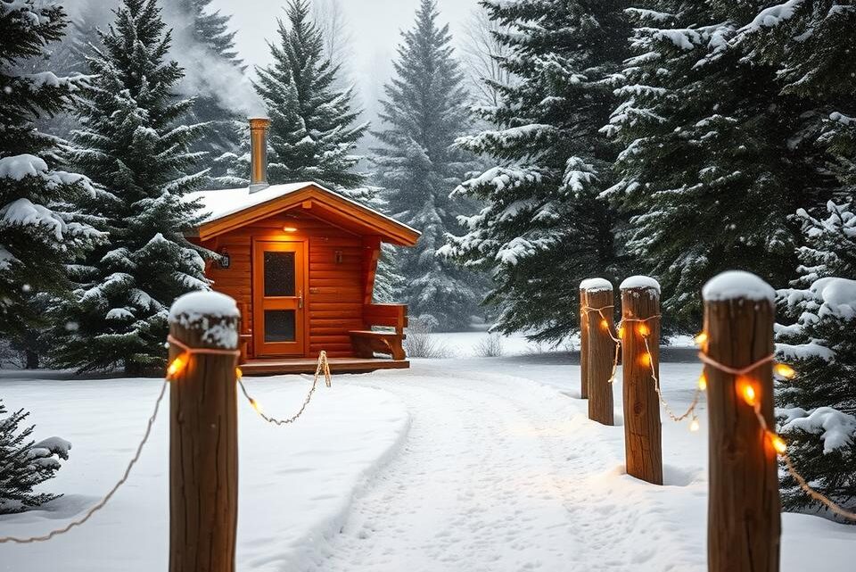 Outdoor-Sauna zu Weihnachten verschenken: Die perfekte Geschenkidee