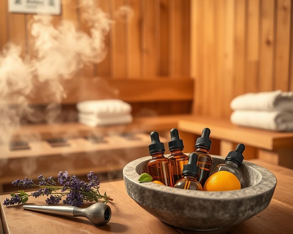 Dosierung ätherische Öle Saunaaufguss