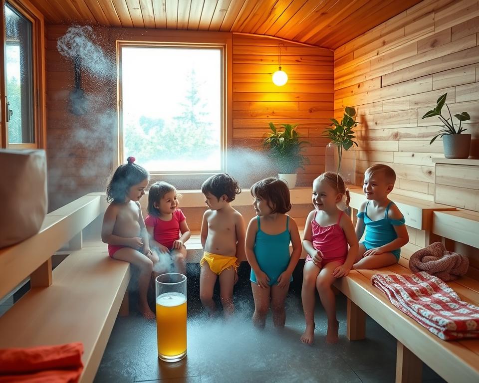 Kinder Sauna Abkühlung Kinder Sauna Abkühlung