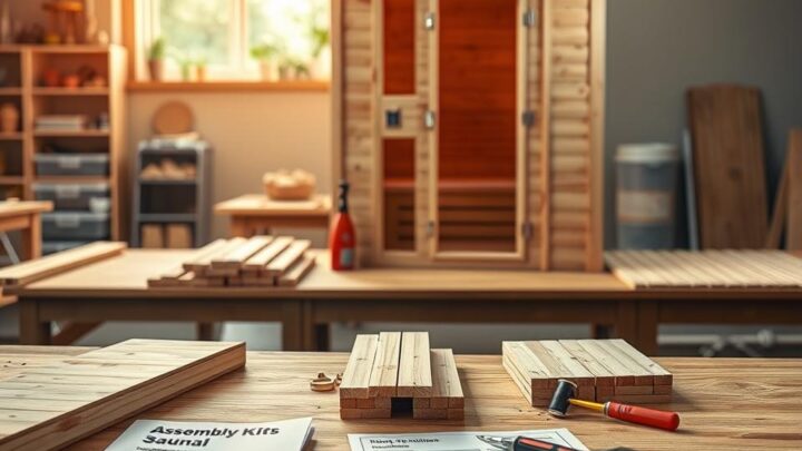 Sauna Bausatz aufbauen: Schritt-für-Schritt-Anleitung