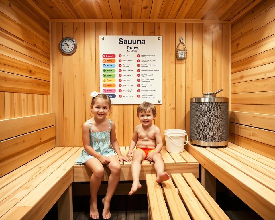 Sauna Regeln für Kinder Sauna Regeln für Kinder