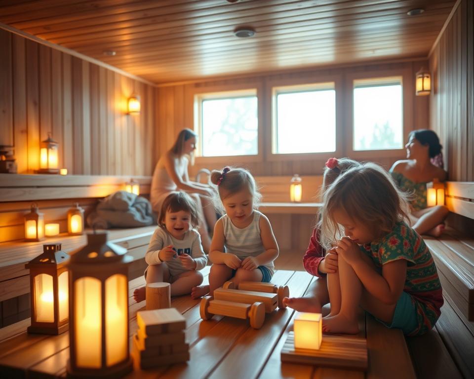 Saunakultur mit Kindern Saunakultur mit Kindern