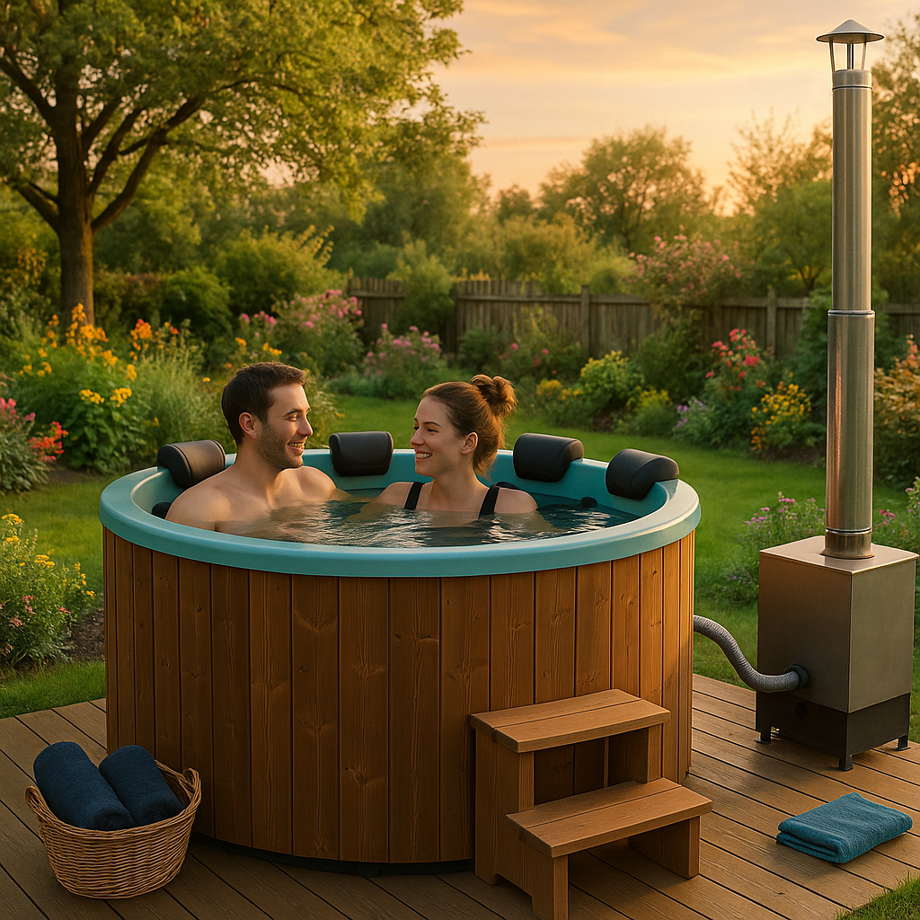 26% reduziert: Fjordholz Hot Tub Rund Linus