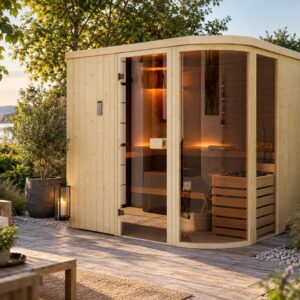 2x2m FinnTherm B-Ware Innensauna Verve mit Glasfront ohne Ofen für ca. 4–6 P. Unkategorisiert online kaufen 2x2m FinnTherm B-Ware Innensauna Verve mit Glasfront ohne Ofen für ca. 4–6 P. Unkategorisiert online kaufen