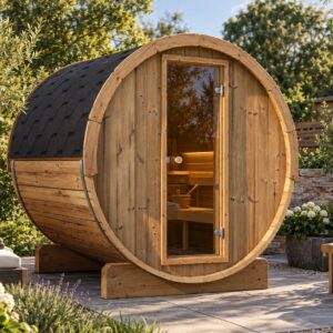1x1m Fass-Sauna Ergonomic 220 v. Fjordholz mit ergonomischen Saunabänken Ofen optional Unkategorisiert online kaufen 1x1m Fass-Sauna Ergonomic 220 v. Fjordholz mit ergonomischen Saunabänken Ofen optional Unkategorisiert online kaufen