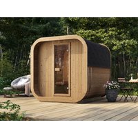 26% reduziert: Fjordholz Fass-Sauna Modell Icon 200 S Thermo