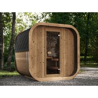 26% reduziert: Fjordholz Fass-Sauna Modell Icon 220 Thermo
