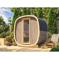 26% reduziert: Fjordholz Fass-Sauna Modell Bus 130 Standard