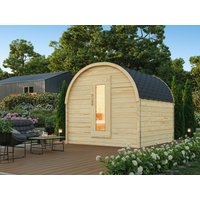 26% reduziert: Fjordholz Pod Sauna Modell Luxe 240 cm