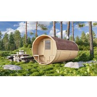 26% reduziert: Fjordholz Fass-Sauna Fite