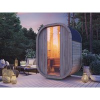 26% reduziert: Fjordholz Fass-Sauna Modell Luxe Micro