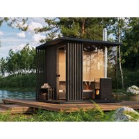 26% reduziert: Fjordholz Design Saunahaus Modell Siiri Premium