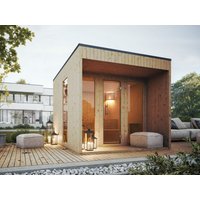 26% reduziert: Fjordholz Design-Außensauna Modell Jule