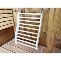 30% reduziert: Fjordholz ergonomische Sauna Rückenlehne Premium