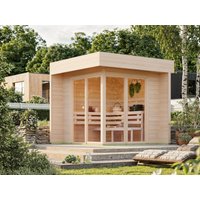 26% reduziert: Fjordholz Saunahaus Modell Patio Größe S