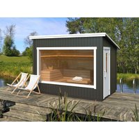 26% reduziert: Fjordholz Design Saunahaus Modell Kalle