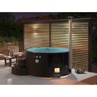 26% reduziert: Fjordholz Hot Tub DeLux 200 Black Series