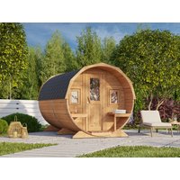 26% reduziert: Fjordholz Fass-Sauna Modell Alvin
