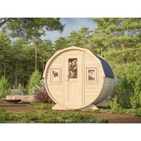 26% reduziert: Fjordholz Fass-Sauna Modell Ando