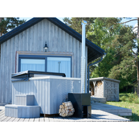 26% reduziert: Fjordholz Hot Tub Quattro Mads – eckiges Hot Tub /